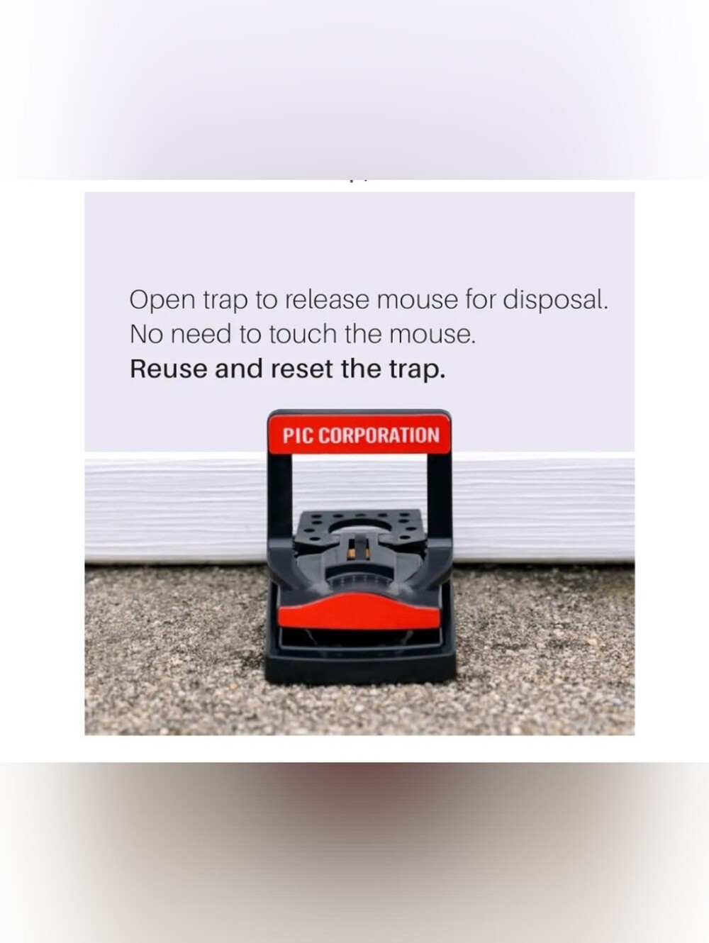 Reusable Simple Set Mouse Trap - Picture 4 of 6
